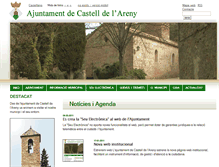 Tablet Screenshot of castelldelareny.cat
